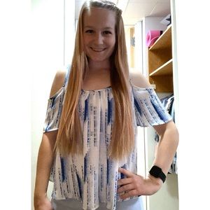 2/$13 Cold shoulder blouse